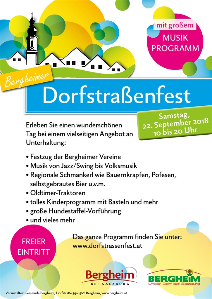 Dorfstraenfest 2018